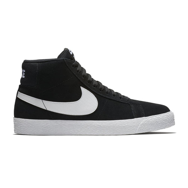 Nike Sb Zoom Blazer Mid Chaussures - Black / White - Streetart.fr